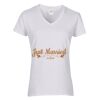 Heavy Cotton Women's V-Neck T-Shirt Thumbnail